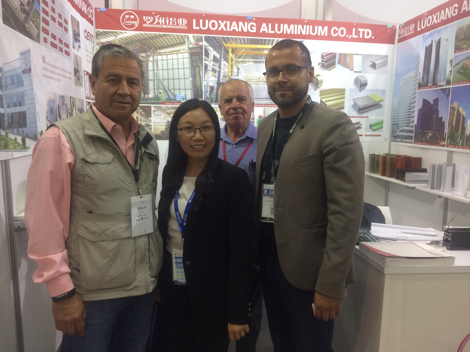 Luoxiang Aluminum Industry Participated in the 29th Mexican International Building Materials Exhibition in 2017