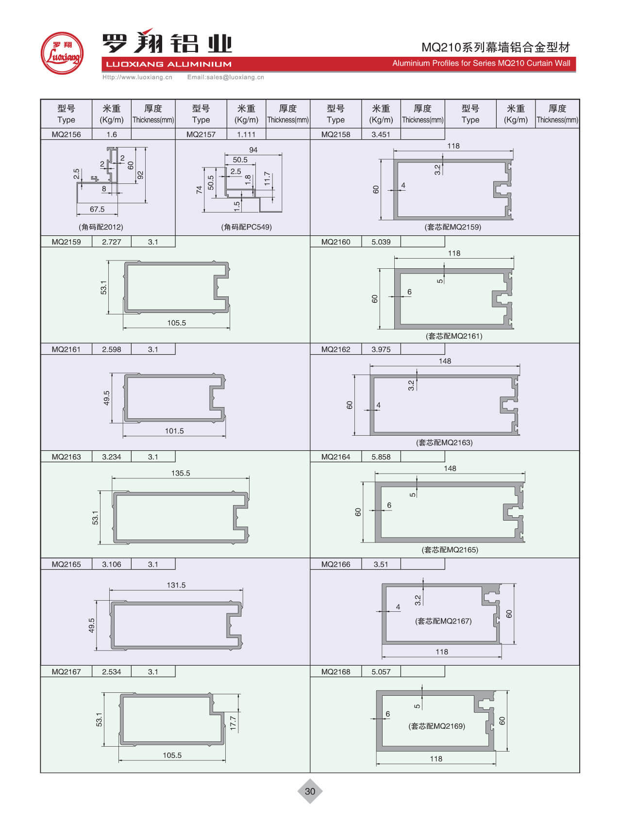 MQ210系列幕墙