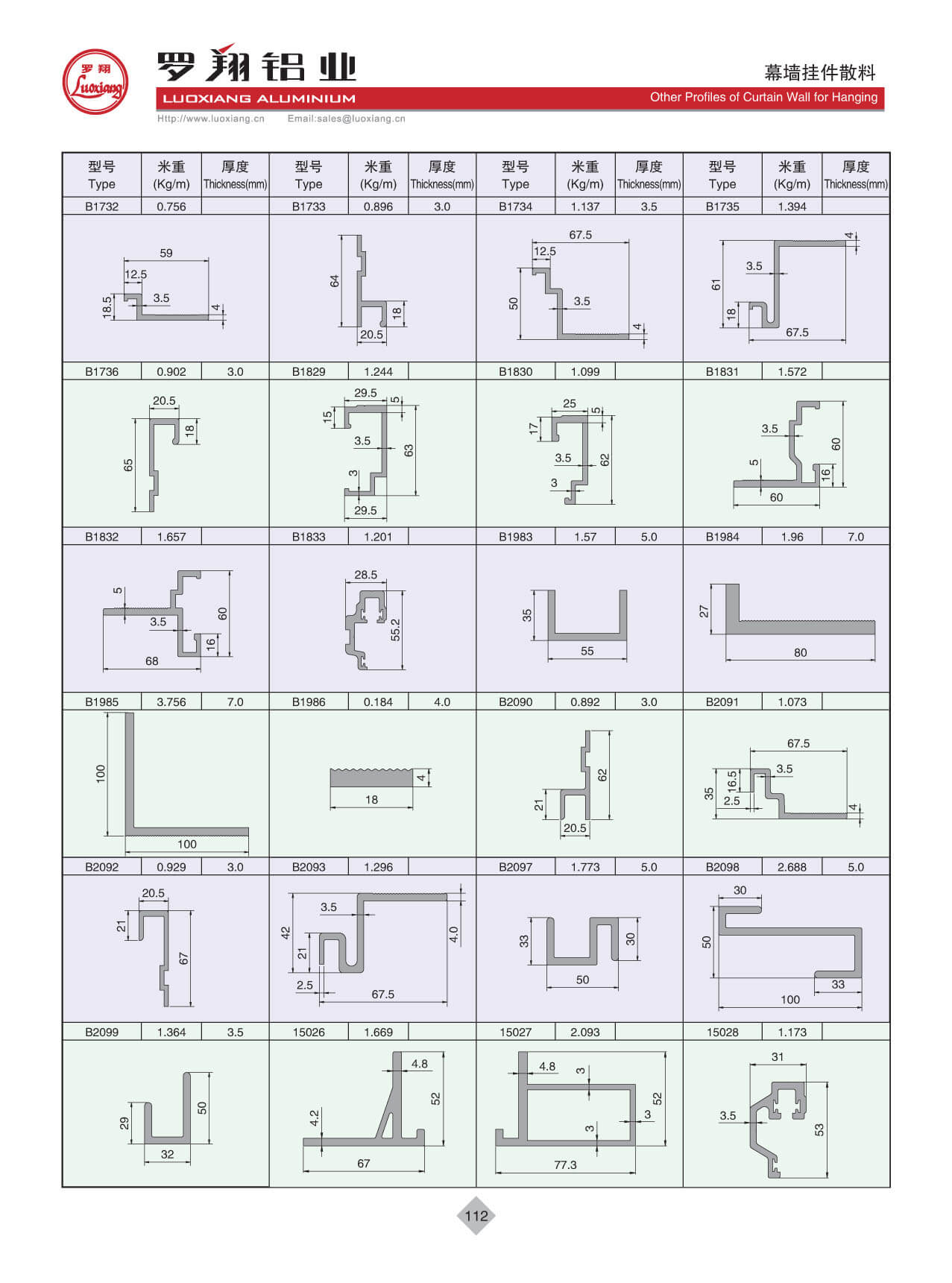 幕墙挂件散料